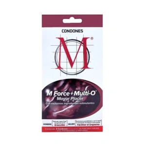 PRESERVATIVO M FORCE MULTI-O CARTERA C/3