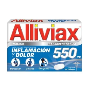ALLIVIAX C/10 TABLETAS 550 MG. TABLETA/10