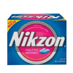 NIKZON MED. C/40 TAB.