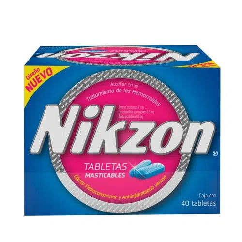 NIKZON MED. C/40 TAB.