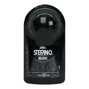 DESODORANTE STEFANO ROLL ON NEGRO 50 ML.