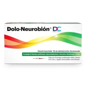 DOLO NEUROBION SIMPLE (3 DOSIS) DOBLE CAMARA