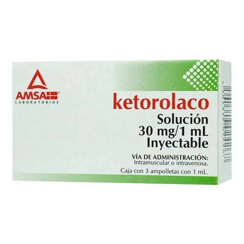 GE KETORO INY ANTIB 30MG/1ML