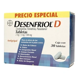 DESENFRIOL-D CON 30TABS