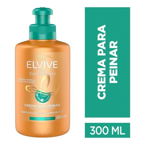 CREMA P/PEINAR ELVIVE OLEO EXT. CURLS 300 ML.