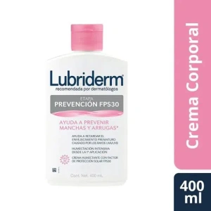 CREMA LUBRIDERM ETAPA PREVEN FPS30 400ML