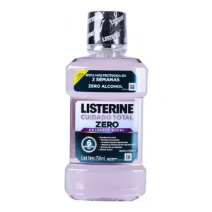 ENJUAGUE BUCAL LISTERINE ZERO TOTAL CARE 250ML.