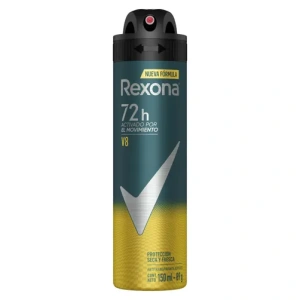 DESODORANTE REXONA AEROSOL ANT (H) V8 89 GRS.