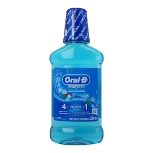 ENJUAGUE BUCAL ORAL B COMPLETE MENTA 250 ML.
