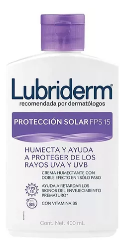 CREMA LUBRIDERM UV PROT.SOL. FPS-15 400ML