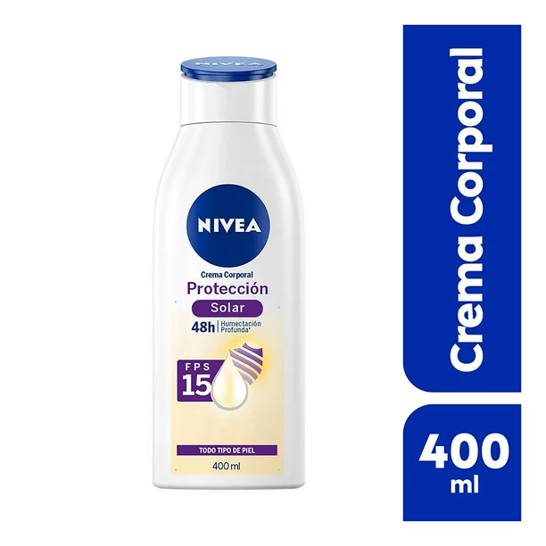 CREMA NIVEA CORPORAL UV FPS 15 400 ML. 8333