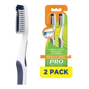 CEPILLO DENTAL PRO DOBLE ACC MAYOR ALCANCE 2PACK