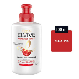 CREMA P/PEINAR ELVIVE REPARACION TOTAL 5 300ML