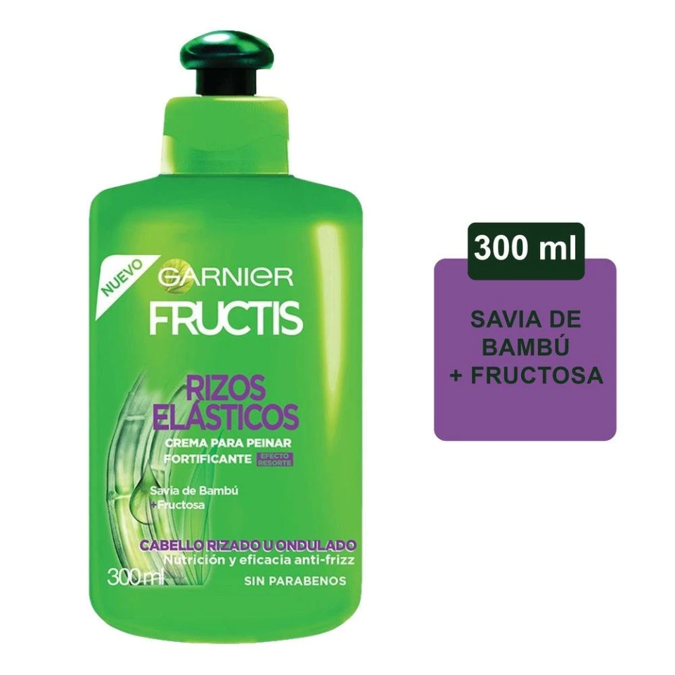 CREMA P/PEINAR FRUCTIS RIZOS ELASTICOS 300 ML