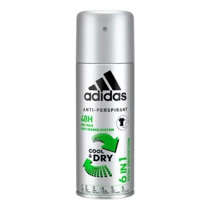 DESODORANTE ADIDAS AEROSOL 6IN1 (H) 150 ML