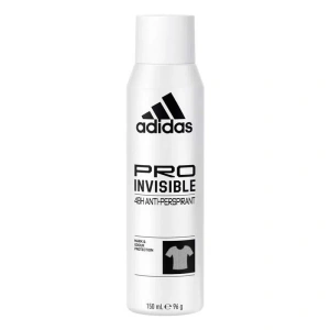 DESODORANTE ADIDAS AEROSOL PRO INVISIBLE (M) 150 ML.