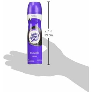 DESODORANTE LADY SPEED AEROSOL INVISIBLE FLORAL 91G