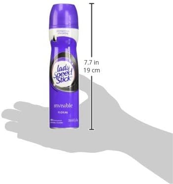 DESODORANTE LADY SPEED AEROSOL INVISIBLE FLORAL 91G