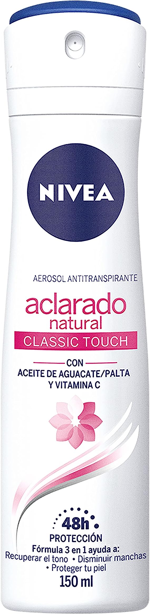 DESODORANTE NIVEA AEROSOL 150ML ACLARADO NATURAL 9675