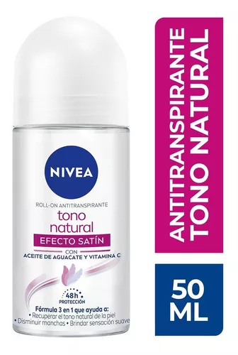 DESODORANTE NIVEA ROLL ON ACLARADO EFECTO SATIN 50ML 6131