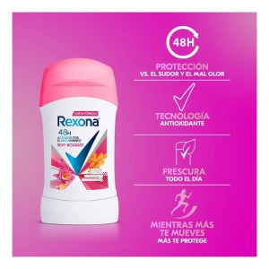 DESODORANTE REXONA BARRA (M) SEXY BOUQUET 45 GR