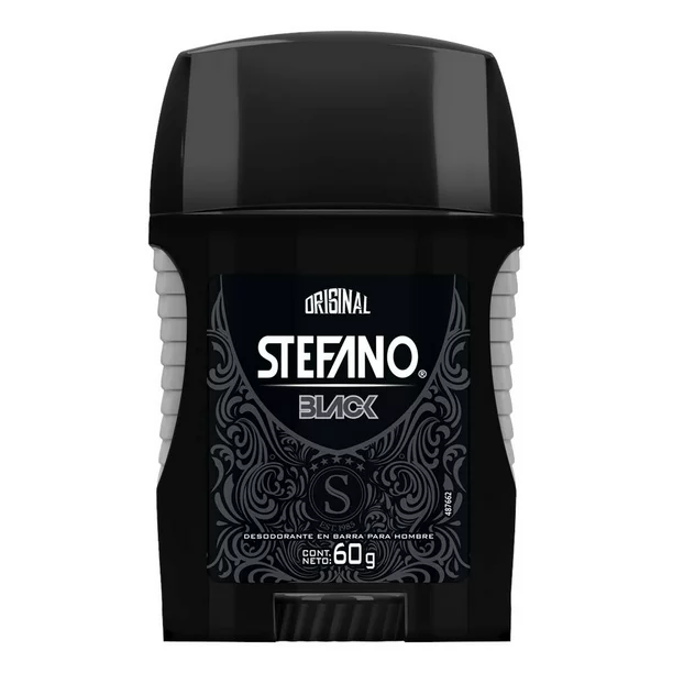 DESODORANTE STEFANO BARRA NEGRO 60 GRS.