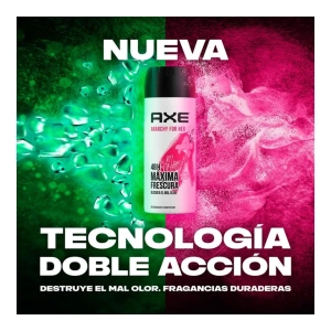 DESODORANTE AXE AEROSOL D ANARCHY WOMAN 97GR
