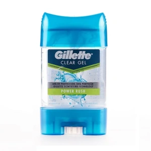 DESODORANTE GILLETTE GEL POWER RUSH 82 GRS.