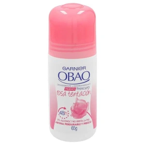 DESODORANTE OBAO ROLL ON ROSA TENTACION(M) 65 GRS.