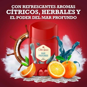 DESODORANTE OLD SPICE BARRA MAR PROFUNDO 50GRS