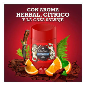 DESODORANTE OLD SPICE BARRA WOLFTHORN ( LOBO ) 50 GR.