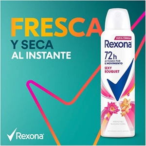 DESODORANTE REXONA AEROSOL (M) SEXY BOUQUET 89 GR