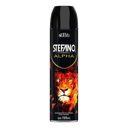 DESODORANTE STEFANO AEROSOL ALPHA 113G/159ML