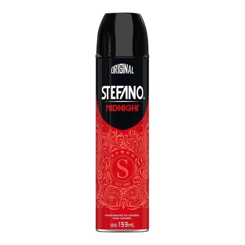 DESODORANTE STEFANO AEROSOL MIDNIGHT 113G/159ML