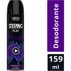 DESODORANTE STEFANO AEROSOL PLAY 113G/159ML