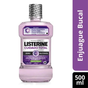 ENJUAGUE BUCAL LISTERINE CUIDADO TOTAL 500 ML