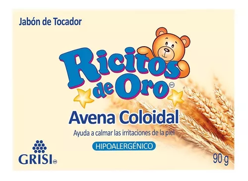 JABON GRISI RICITOS DE ORO AVENA 90 GR