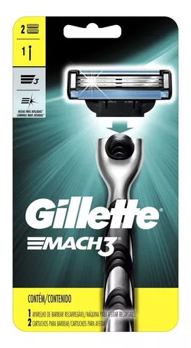 MAQUINA RECARGABLE GILLETTE MACH 3