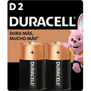 PILA DURACELL "D" (GRANDE) BLISTER C/2 PZAS.