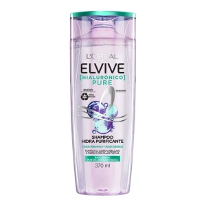 SHAMPOO ELVIVE HIALURONICO PURE 370 ML.