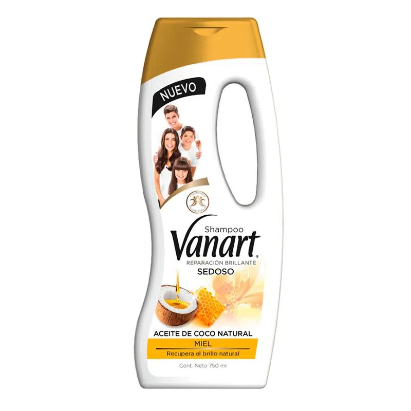 SHAMPOO VANART REP.BRILLO(MIEL) SEDOSO 750 ML