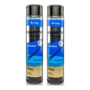 SHAMPOO MINOXIDIL 500 ML UNISEX CON KERATINA Y COLAGEN
