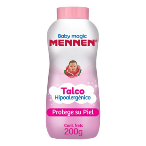 TALCO MENNEN ROSA  200 GRS.