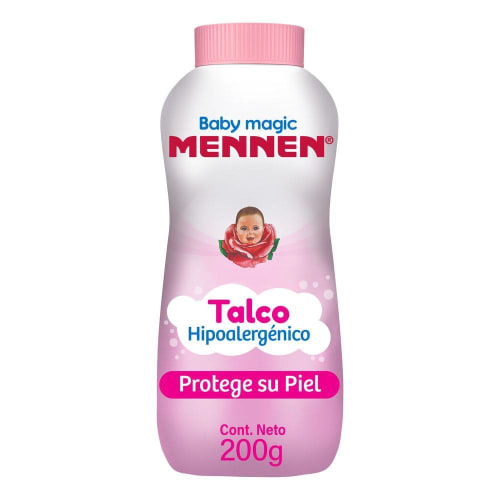 TALCO MENNEN ROSA 200 GRS.