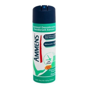 TALCO AMMENS PIES AEROSOL-FRESCO AROMA 130GRS