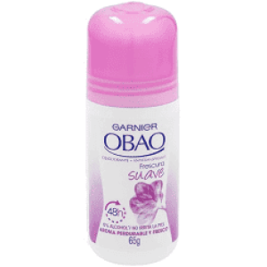 DESODORANTE OBAO ROLL ON SUAVE(M) 65 GRS.