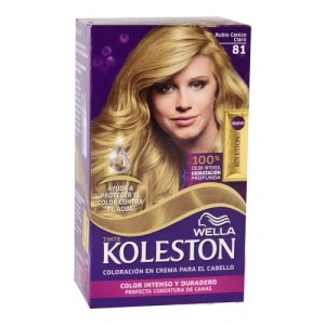 TINTE KOLESTON N-81 RUBIO CENIZO CLARO