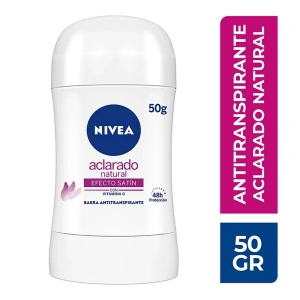 DESODORANTE NIVEA BARRA ACLARADO SATIN 50 G. 2947