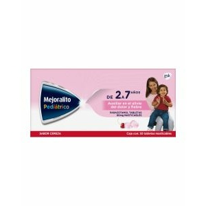 MEJORALITO PEDIATRICO CON 30 TBS.
