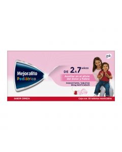 MEJORALITO PEDIATRICO CON 30 TBS.